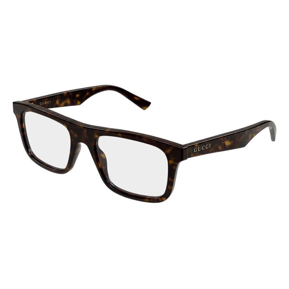 Gucci GG2184O Eyeglasses Havana Acetate Rectangle
